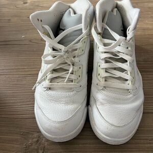 Nike White High-Top Sneakers